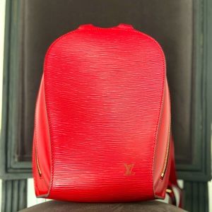 Louis Vuitton Mabillon Epi Leather Backpack